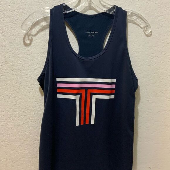 Tory Burch Sport GRAPHIC T MESH-BACK TANK - Picture 3 of 7